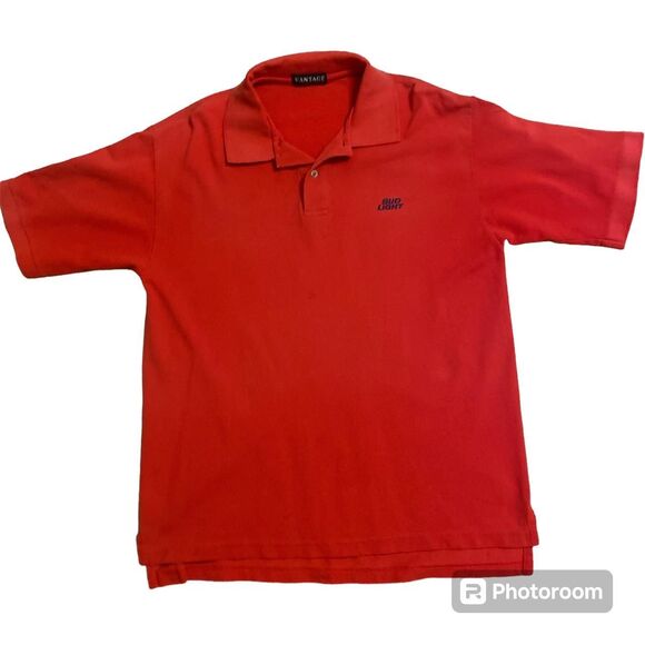 Vintage Bud Light collared shirt - Picture 1 of 8